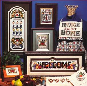 Kitchen Harvest - Stoney Creek Collections - Cross Stitch Pattern
