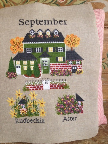 September - Lilli Violette - Cross Stitch Pattern