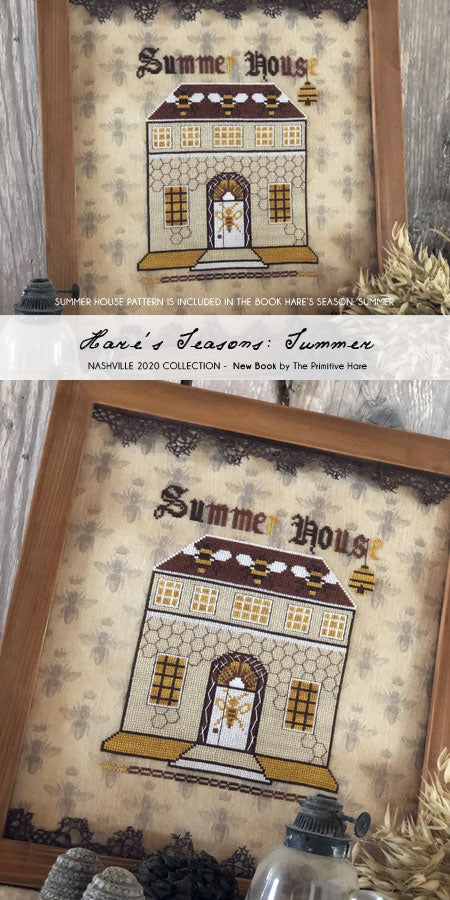 Hare's Seasons Book: Summer - The Primitive Hare - Cross Stitch Pattern
