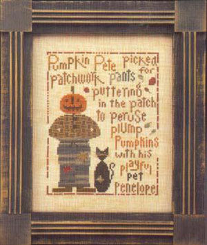 Pumpkin Pete (Tongue Twisters) - The Trilogy - Cross Stitch Pattern