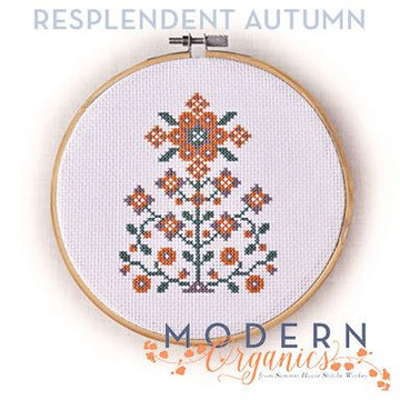Resplendent Autumn (Modern Organics) - Summer House Stitche Workes - Cross Stitch Pattern